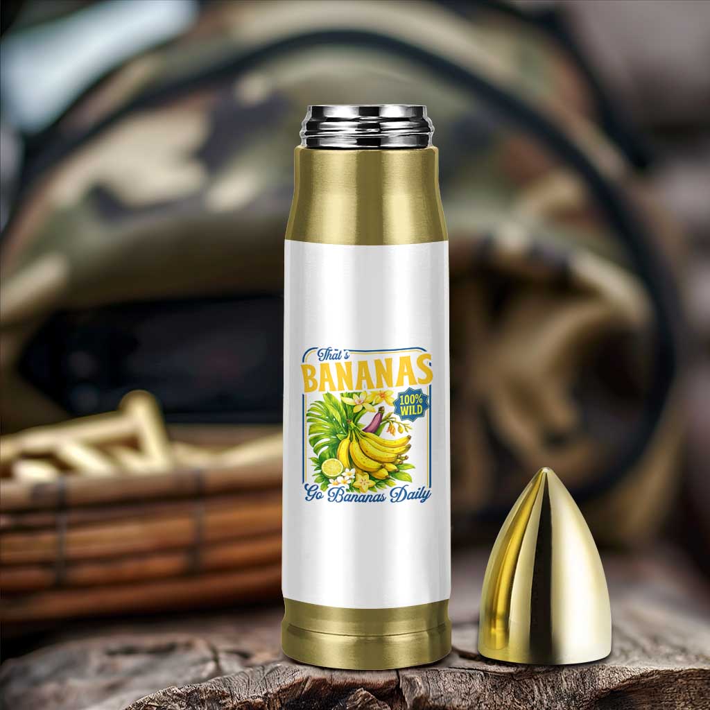 That's Bananas Bullet Tumbler Funny Banana Summer Fruit Food Pun