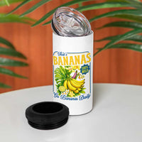 That's Bananas 4 in 1 Can Cooler Tumbler Funny Banana Summer Fruit Food Pun
