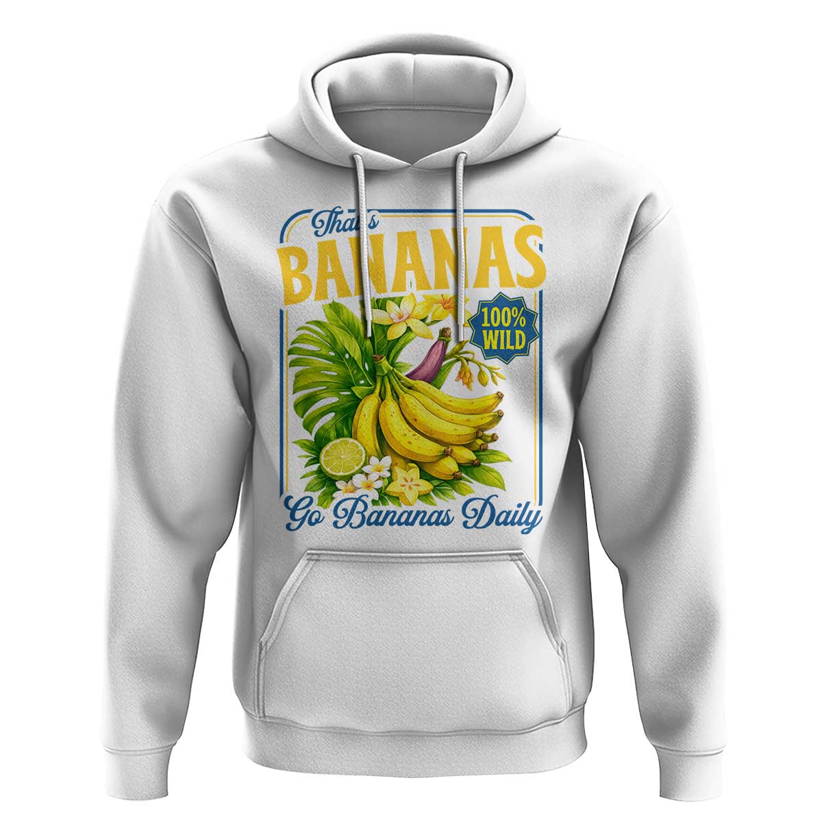 That's Bananas Hoodie Funny Banana Summer Fruit Food Pun