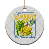That's Bananas Ceramic Ornament Funny Banana Summer Fruit Food Pun