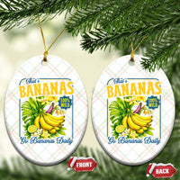 That's Bananas Ceramic Ornament Funny Banana Summer Fruit Food Pun