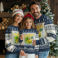 That's Bananas Ugly Christmas Sweater Funny Banana Summer Fruit Food Pun