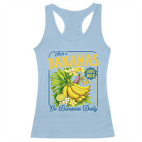 That's Bananas Racerback Tank Top Funny Banana Summer Fruit Food Pun