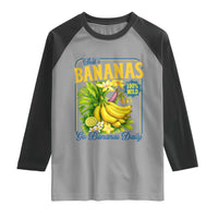 That's Bananas Raglan Shirt Funny Banana Summer Fruit Food Pun