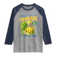 That's Bananas Raglan Shirt Funny Banana Summer Fruit Food Pun