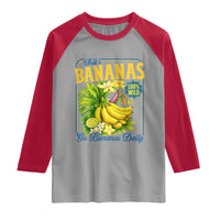 That's Bananas Raglan Shirt Funny Banana Summer Fruit Food Pun