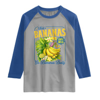 That's Bananas Raglan Shirt Funny Banana Summer Fruit Food Pun