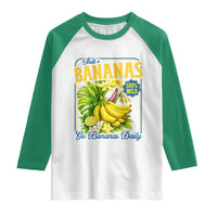 That's Bananas Raglan Shirt Funny Banana Summer Fruit Food Pun