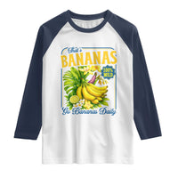That's Bananas Raglan Shirt Funny Banana Summer Fruit Food Pun