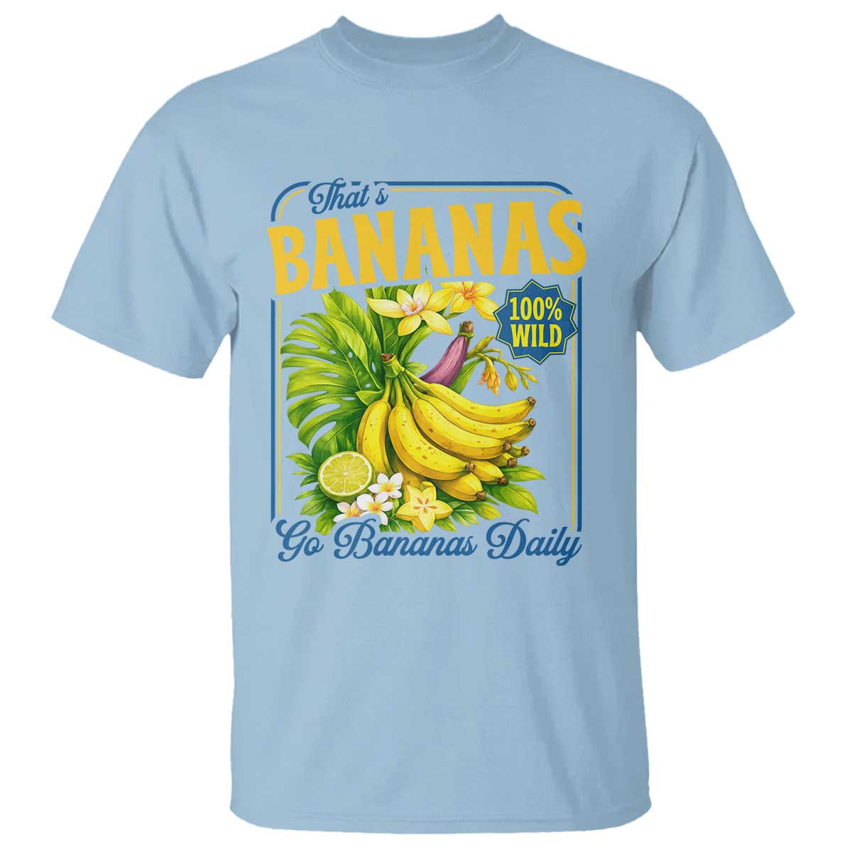 That's Bananas T Shirt Funny Banana Summer Fruit Food Pun