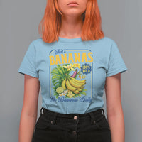 That's Bananas T Shirt For Women Funny Banana Summer Fruit Food Pun