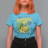 That's Bananas T Shirt For Women Funny Banana Summer Fruit Food Pun