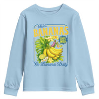 That's Bananas Youth Sweatshirt Funny Banana Summer Fruit Food Pun