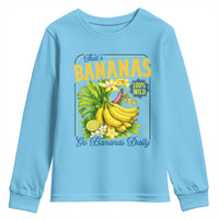 That's Bananas Youth Sweatshirt Funny Banana Summer Fruit Food Pun