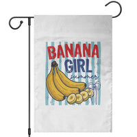 Banana Girl Summer Garden Flag Summer Fruit Beach Vacation