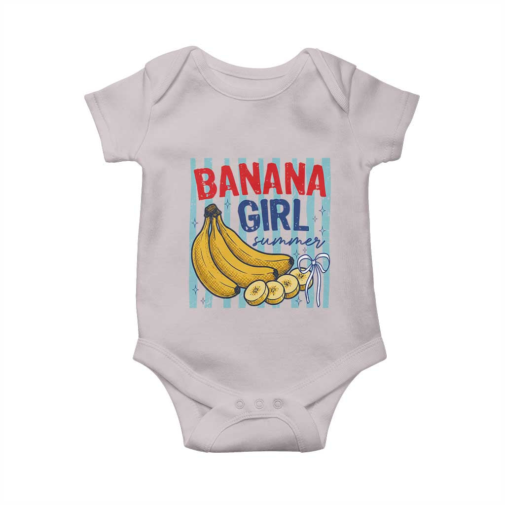 Banana Girl Summer Baby Onesie Summer Fruit Beach Vacation