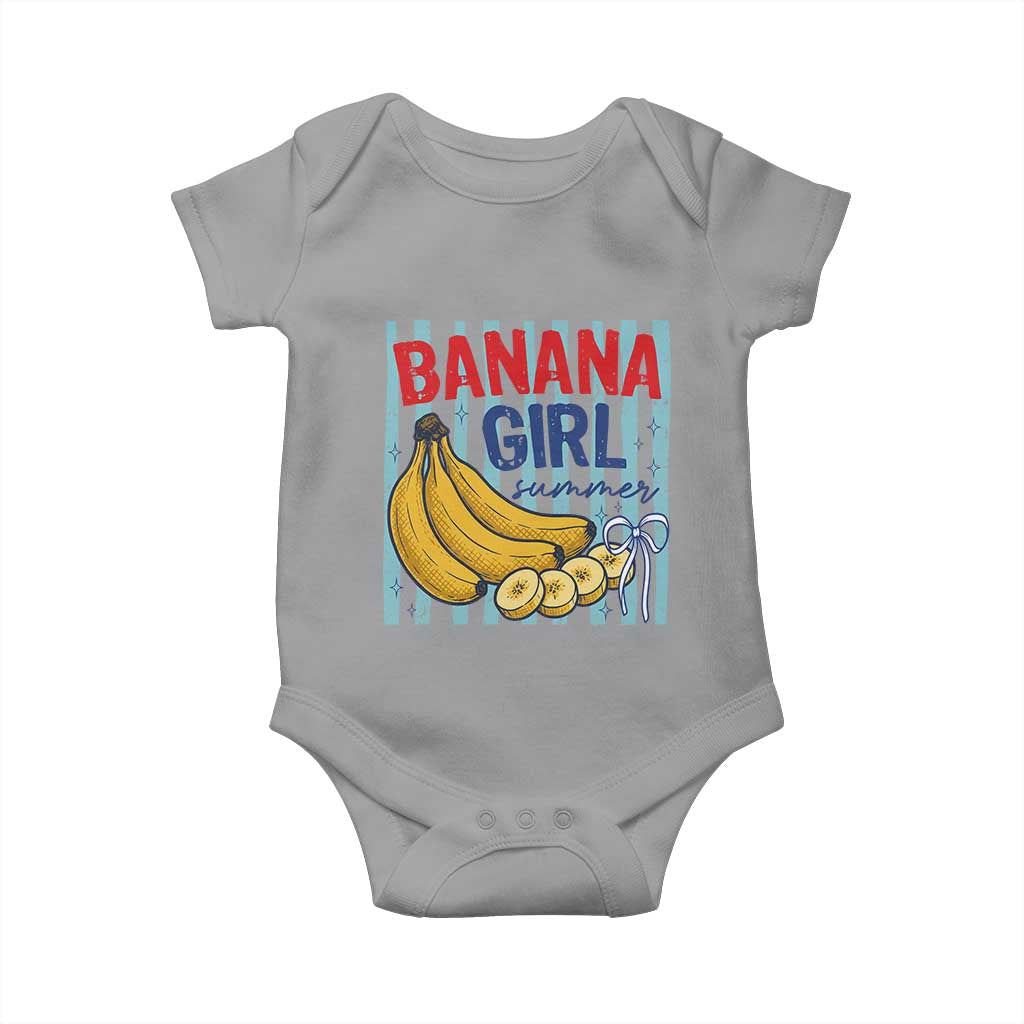 Banana Girl Summer Baby Onesie Summer Fruit Beach Vacation