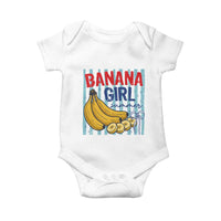 Banana Girl Summer Baby Onesie Summer Fruit Beach Vacation