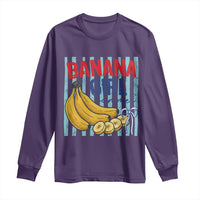 Banana Girl Summer Long Sleeve Shirt Summer Fruit Beach Vacation