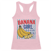 Banana Girl Summer Racerback Tank Top Summer Fruit Beach Vacation