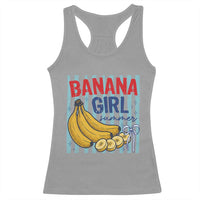 Banana Girl Summer Racerback Tank Top Summer Fruit Beach Vacation