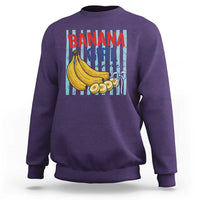 Banana Girl Summer Sweatshirt Summer Fruit Beach Vacation