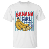 Banana Girl Summer T Shirt Summer Fruit Beach Vacation