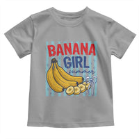 Banana Girl Summer Toddler T Shirt Summer Fruit Beach Vacation