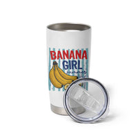 Banana Girl Summer Tumbler Cup Summer Fruit Beach Vacation