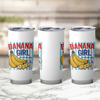 Banana Girl Summer Tumbler Cup Summer Fruit Beach Vacation
