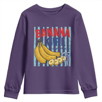 Banana Girl Summer Youth Sweatshirt Summer Fruit Beach Vacation
