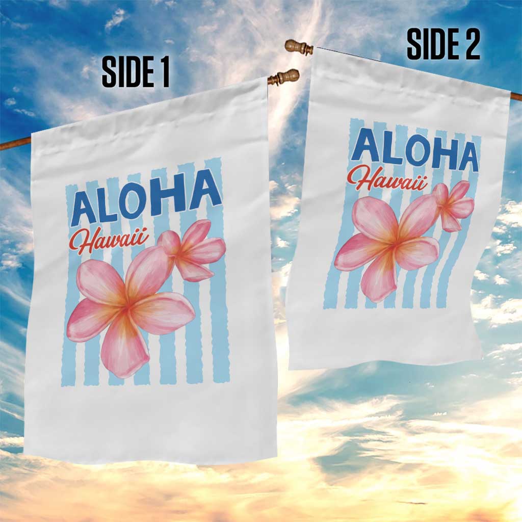 Aloha Hawaii Garden Flag Hibiscus Flower Tropical Beach Vacation