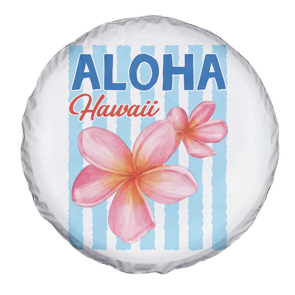 Aloha Hawaii Spare Tire Cover Hibiscus Flower Tropical Beach Vacation
