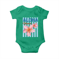 Aloha Hawaii Baby Onesie Hibiscus Flower Tropical Beach Vacation