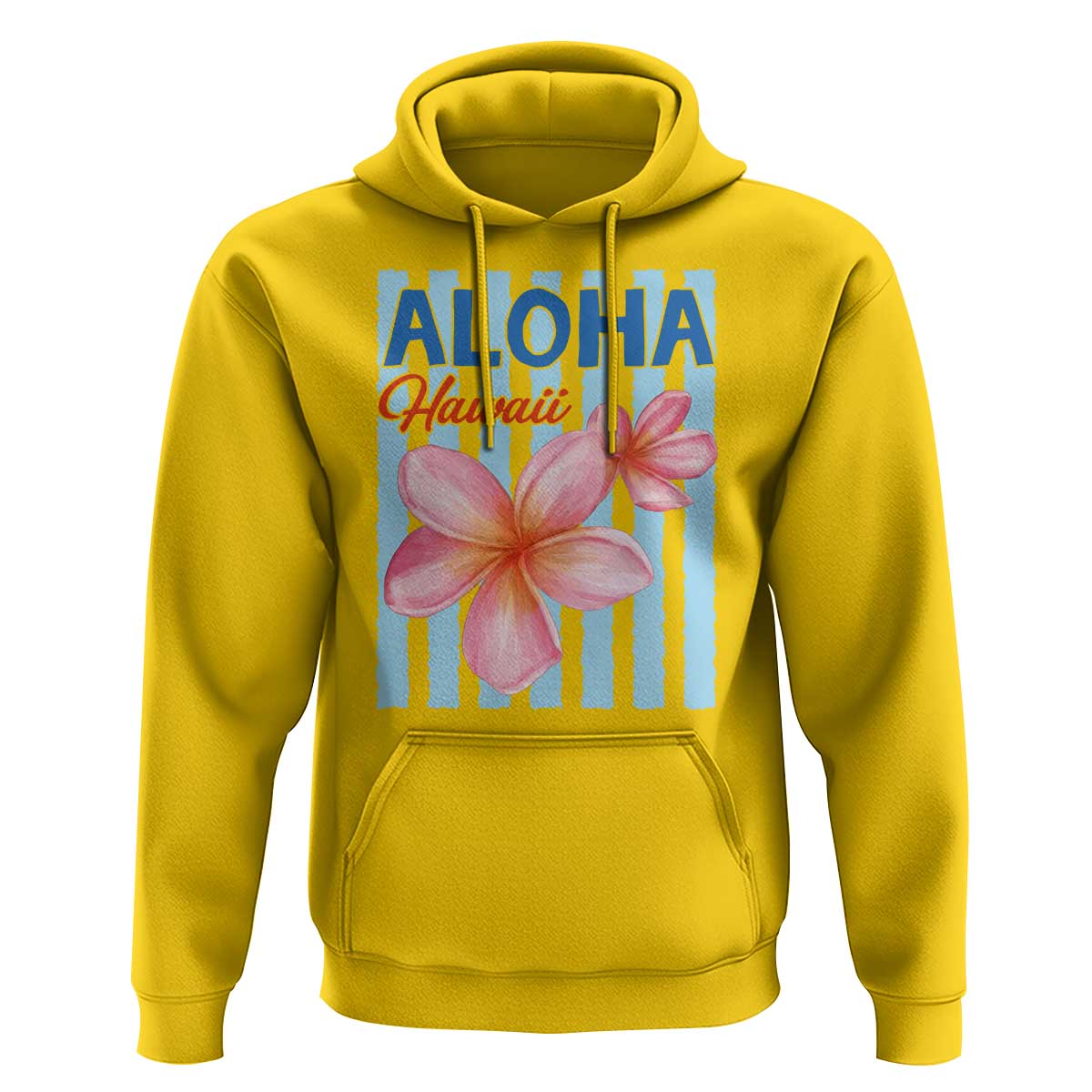 Aloha Hawaii Hoodie Hibiscus Flower Tropical Beach Vacation
