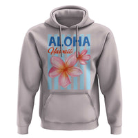 Aloha Hawaii Hoodie Hibiscus Flower Tropical Beach Vacation