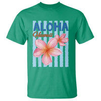 Aloha Hawaii T Shirt Hibiscus Flower Tropical Beach Vacation
