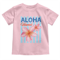 Aloha Hawaii Toddler T Shirt Hibiscus Flower Tropical Beach Vacation