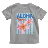 Aloha Hawaii Toddler T Shirt Hibiscus Flower Tropical Beach Vacation