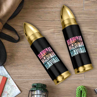 Hawaii Summer Vacation Bullet Tumbler Vintage Tropical Beach Graphic