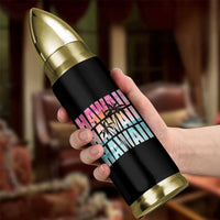 Hawaii Summer Vacation Bullet Tumbler Vintage Tropical Beach Graphic