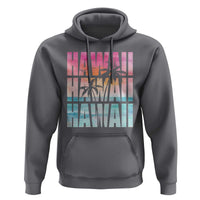 Hawaii Summer Vacation Hoodie Vintage Tropical Beach Graphic
