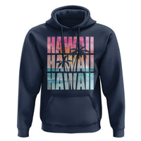 Hawaii Summer Vacation Hoodie Vintage Tropical Beach Graphic