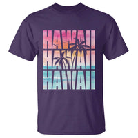 Hawaii Summer Vacation T Shirt Vintage Tropical Beach Graphic