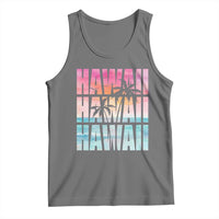 Hawaii Summer Vacation Tank Top Vintage Tropical Beach Graphic