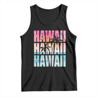Hawaii Summer Vacation Tank Top Vintage Tropical Beach Graphic