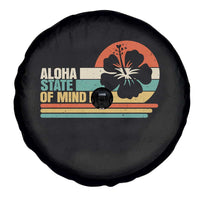 Aloha State Of Mind Spare Tire Cover Tropical Hibiscus Floral