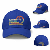 Aloha State Of Mind Baseball Cap Tropical Hibiscus Floral