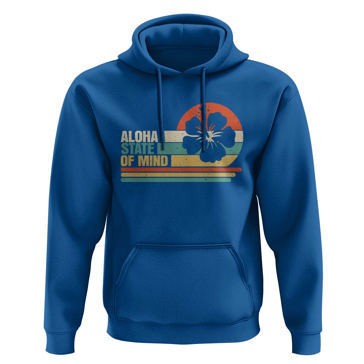 Aloha State Of Mind Hoodie Tropical Hibiscus Floral