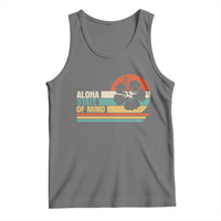 Aloha State Of Mind Tank Top Tropical Hibiscus Floral